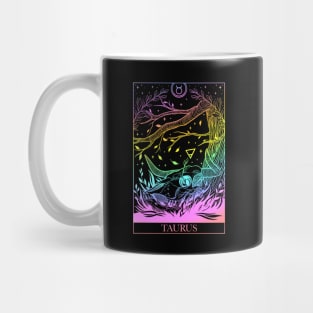 Zodiac sign tarot card Taurus Mug